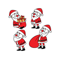 Santa Claus Set  