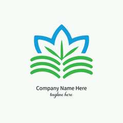 wellness logo design vector 