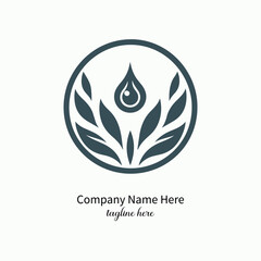 wellness logo design vector 