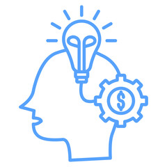 business idea icon element for design