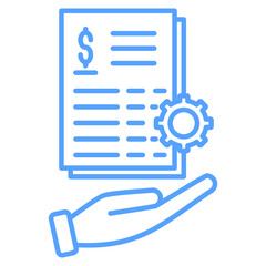 Business Proposal icon element for design