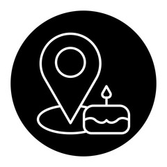 Birthday Location Icon