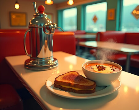 Milkshake Machine, Grilled Cheese & Tomato Soup, National Cheese Day 