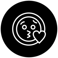 Kissing Face Icon