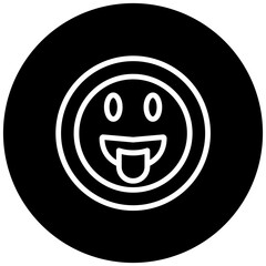 Face with Tongue Icon