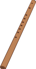Klui Pieng Or (Thai Flute) clipart