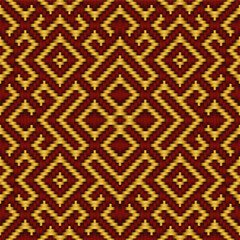 abstract geometric woven texture seamless pattern 