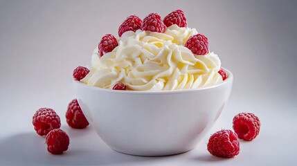 A tall glass filled with creamy vanilla ice cream topped with a rich, dark berry sauce and fresh blackberries.