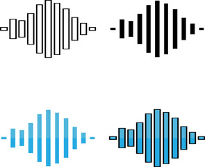 SOUND ICON SYMBOLS TO DETERMINE NOISE