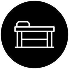 Spa Bed Icon