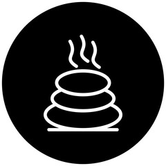 Hot Stone Icon