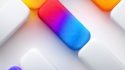 Abstract geometric shapes with clean lines, symbolizing modern business innovation and simplicity