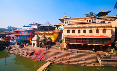 Pashupatinath temple, Kathmandu, Nepal
