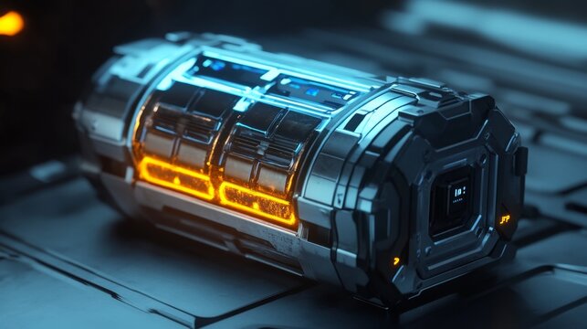 High Capacity Lithium Iron Phosphate Battery with Futuristic Design