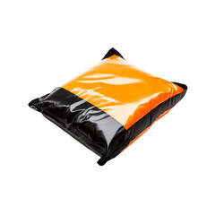 Orange and Black Poly Mailer Bag - Product Packaging for E-commerce and Shipping