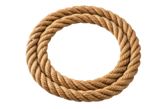 rope isolated on white