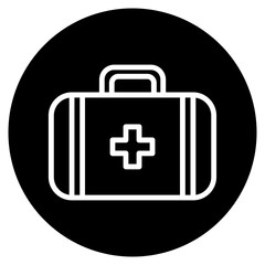 Obraz premium First Aid Kit Icon