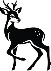 Baby Deer Simple Emblem