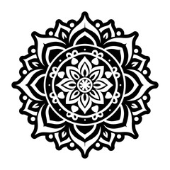 An icon showing divine feminine in solid style