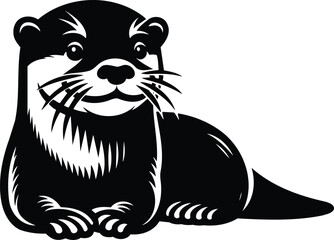 Playful River Otter Pup Symbol
