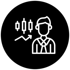 Trader Vector Icon