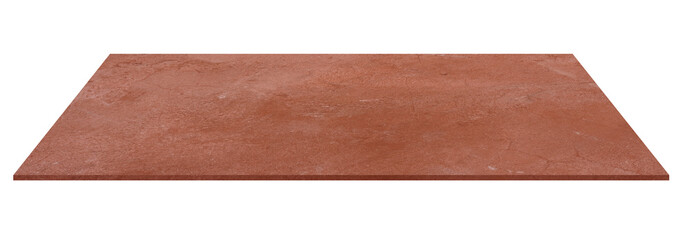 Cement floor Texture background,Image Perspective Orang red Concrete Shelf Rough Surface,Top Table Isolated,Mockup Element for Studio Background,Interior or Exterior Display Product.