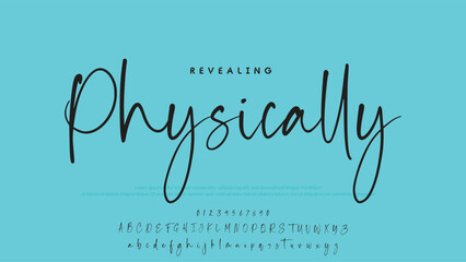 handwrite signature font Calligraphy Logotype Script Brush Font Type Font lettering handwritten