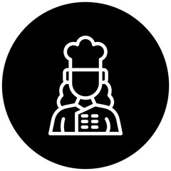 Chef Female Icon