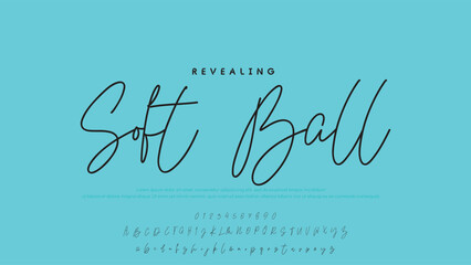 handwrite signature font Calligraphy Logotype Script Brush Font Type Font lettering handwritten