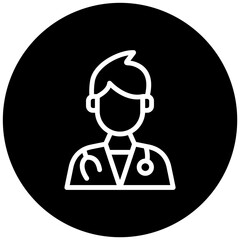 Medical Doctor Male Icon