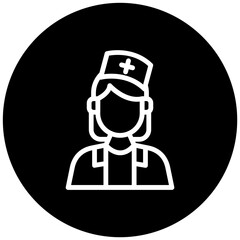 Nurse Female Icon