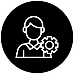 Project Manager Male Icon