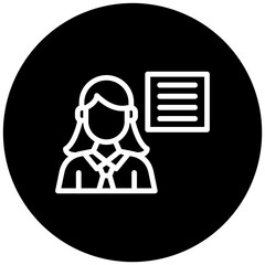 Teacher Female Icon