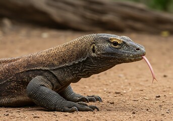 Fototapeta premium Komodo's Keen Senses