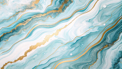 Luxurious blue and gold marble texture abstract art decorative background for designs