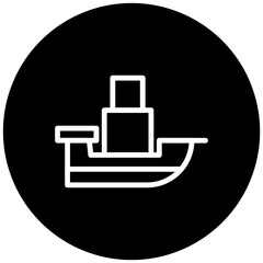 Pirate Ship Ride Icon