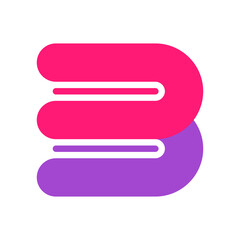 Obraz premium initial simple logo vector design