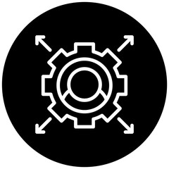 Network Scalability Icon