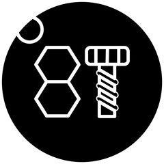 Obraz premium Nuts and bolts Icon