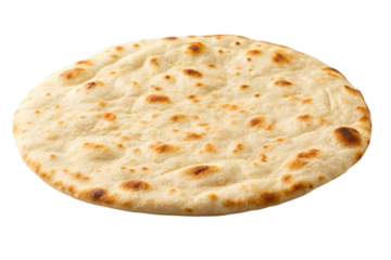 pizza on white background