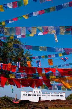 Maya Devi Temple in Lumbini, Nepal, UNESCO World Heritage Site