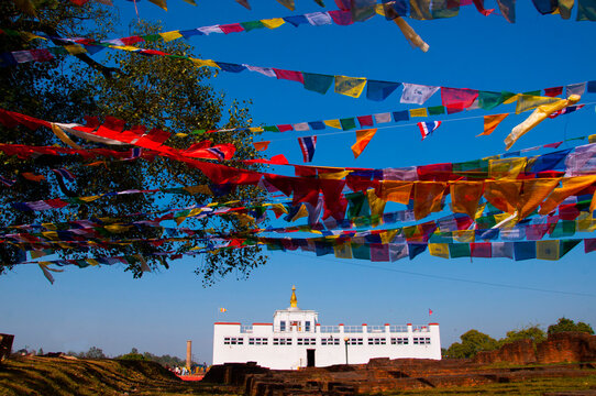Maya Devi Temple in Lumbini, Nepal, UNESCO World Heritage Site
