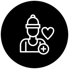 Obraz premium Palliative Support Icon