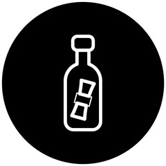 Message In Bottle Icon