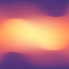 Colorful wavy abstract background. Violet yellow minimal empty backdrop. Undulating simple pattern.