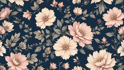 seamless floral background