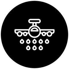 Firefighter Plane Icon