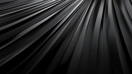 Minimalist Abstract Background Featuring Bold Lines and Smooth Curves in Varying Shades of Black