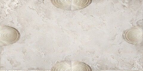 Terrazzo Style Ceramic Tile With Multicolor Stones