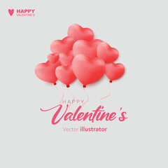 Valentine's day hearts shape design. Templates for social media posts backgrounds, cover, poster, banners, marketing, sales promotion copy space background